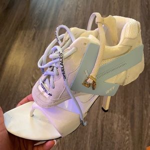 Off white heels size 37